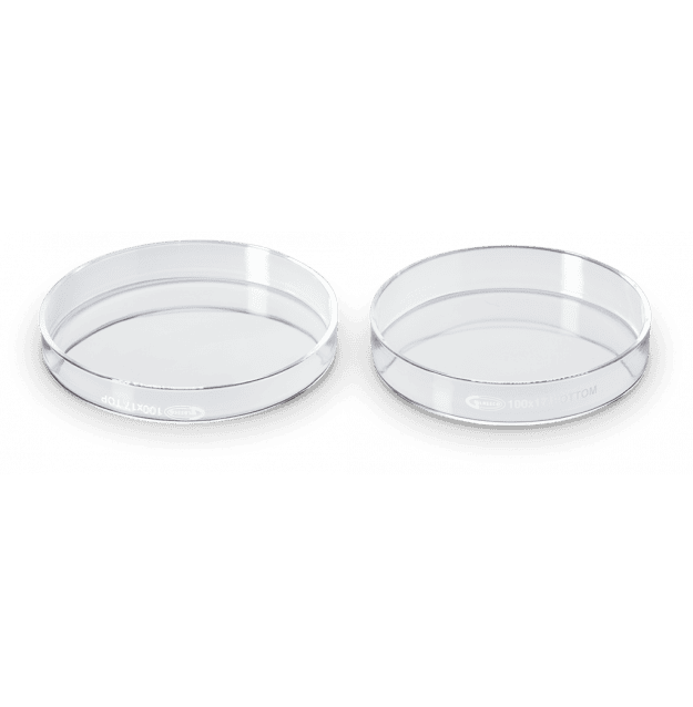 CAJA PETRI COMPLETA EN VIDRIO 100x17