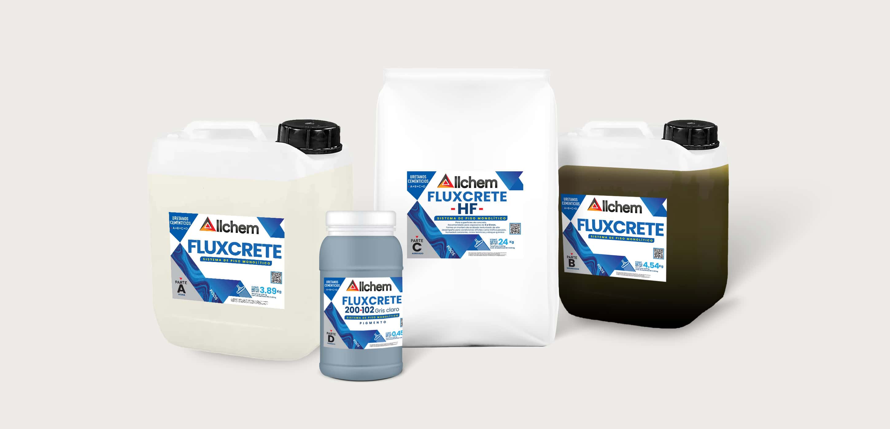 Fluxcrete HF Serie 2000 es un sistema monolítico en base a polímeros uretánicos modificados base agua