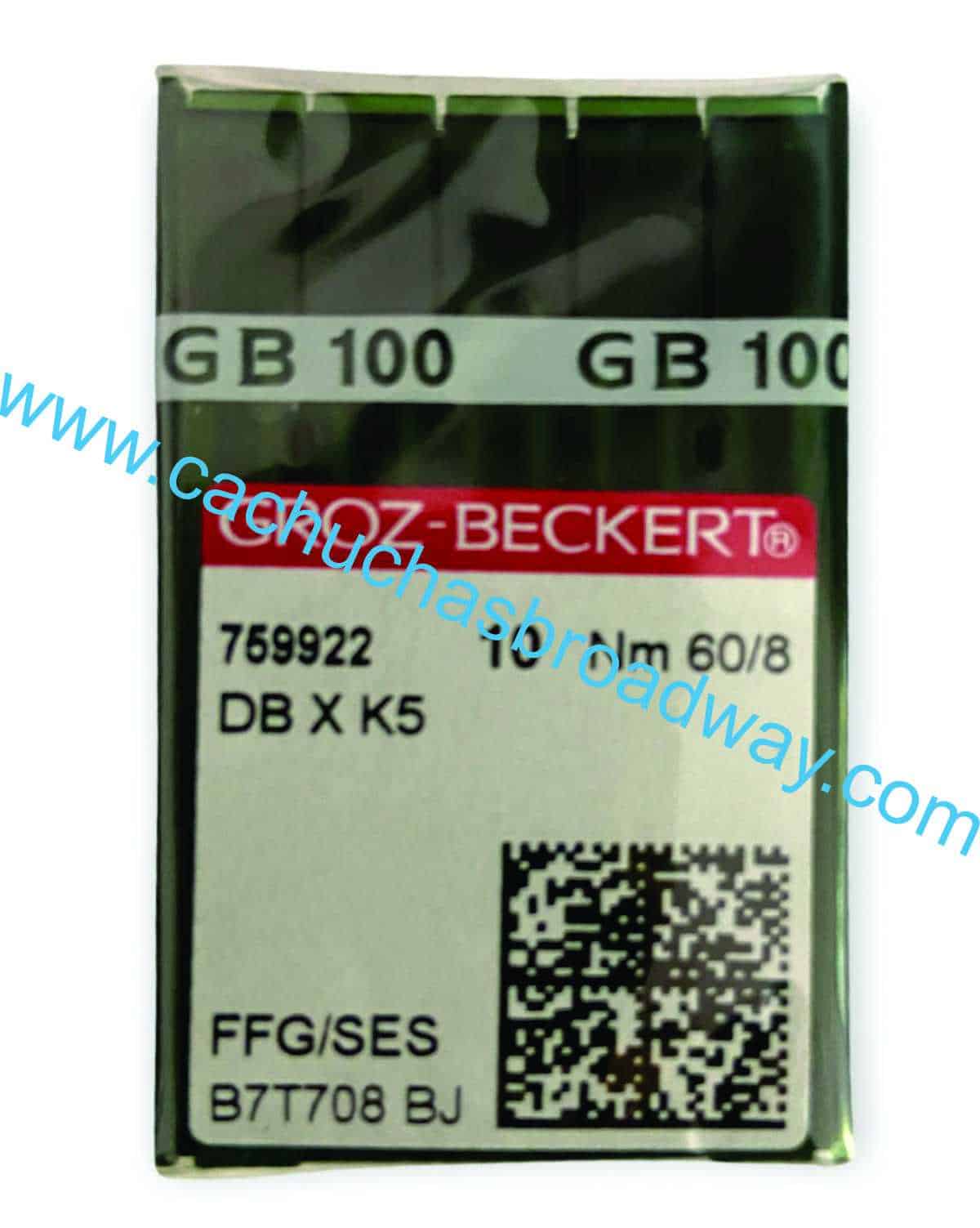 Agujas GROZ- BECKERT CACHUCHAS BROADWAY 1