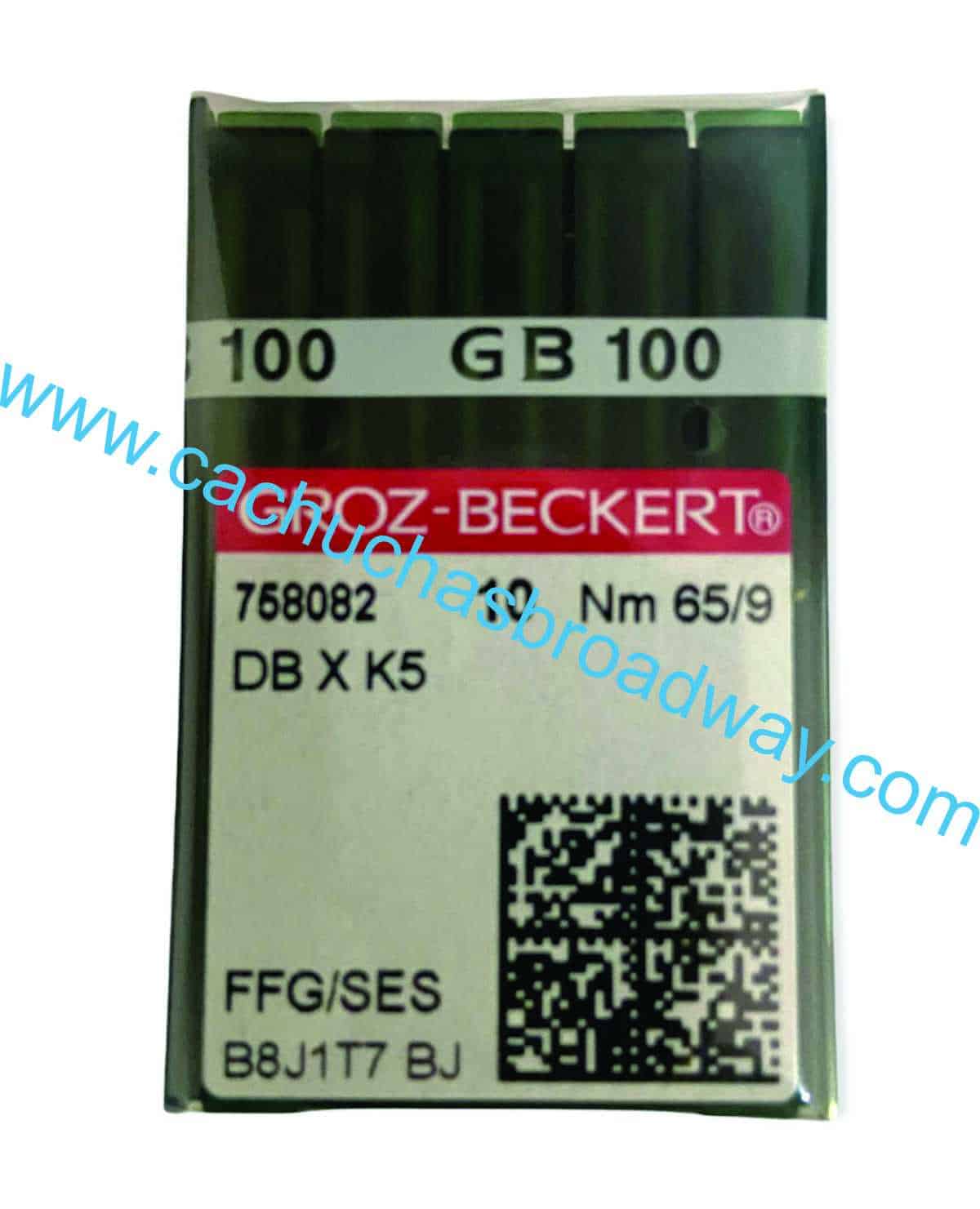 Agujas GROZ- BECKERT CACHUCHAS BROADWAY 2