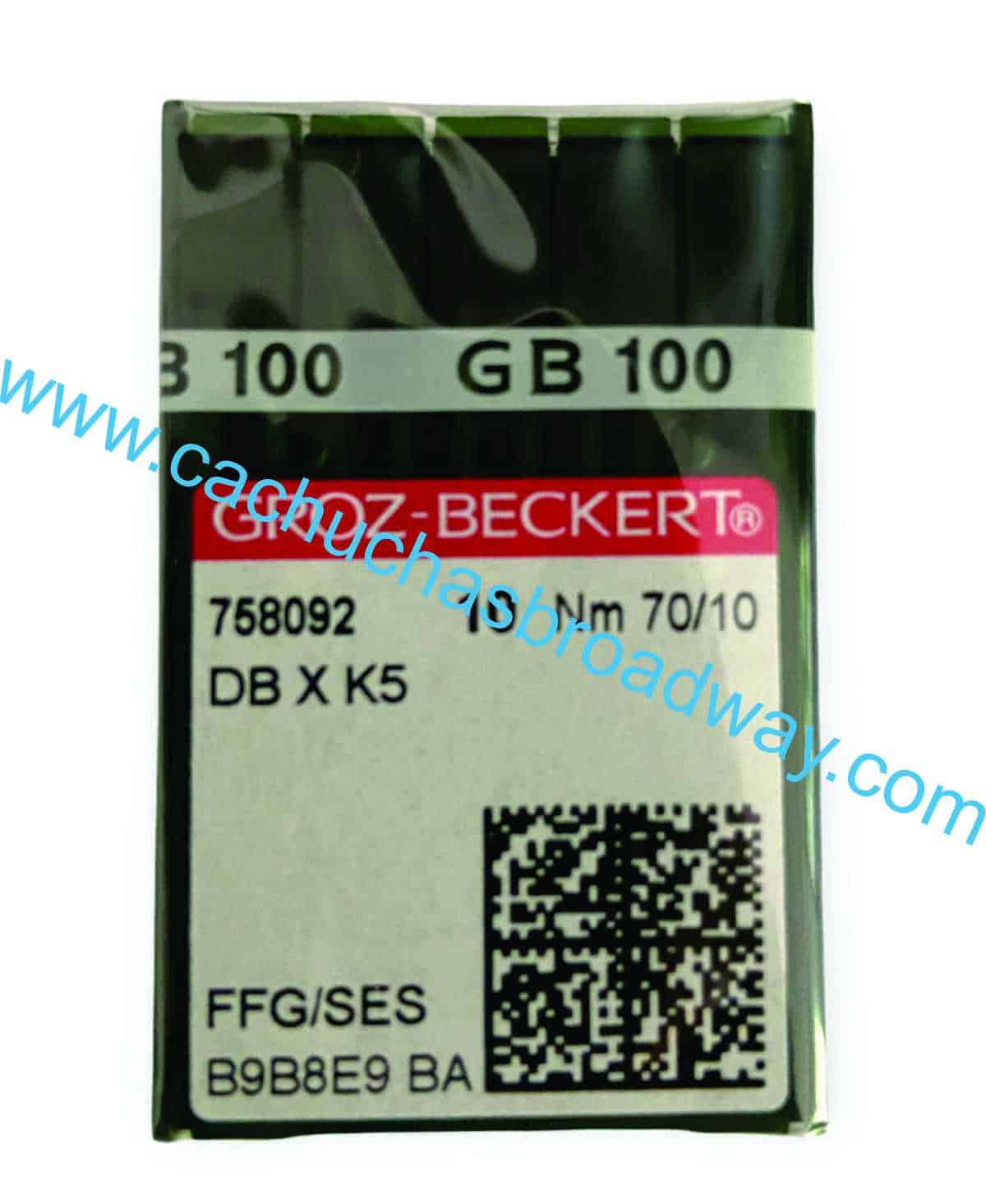 Agujas GROZ- BECKERT CACHUCHAS BROADWAY 3