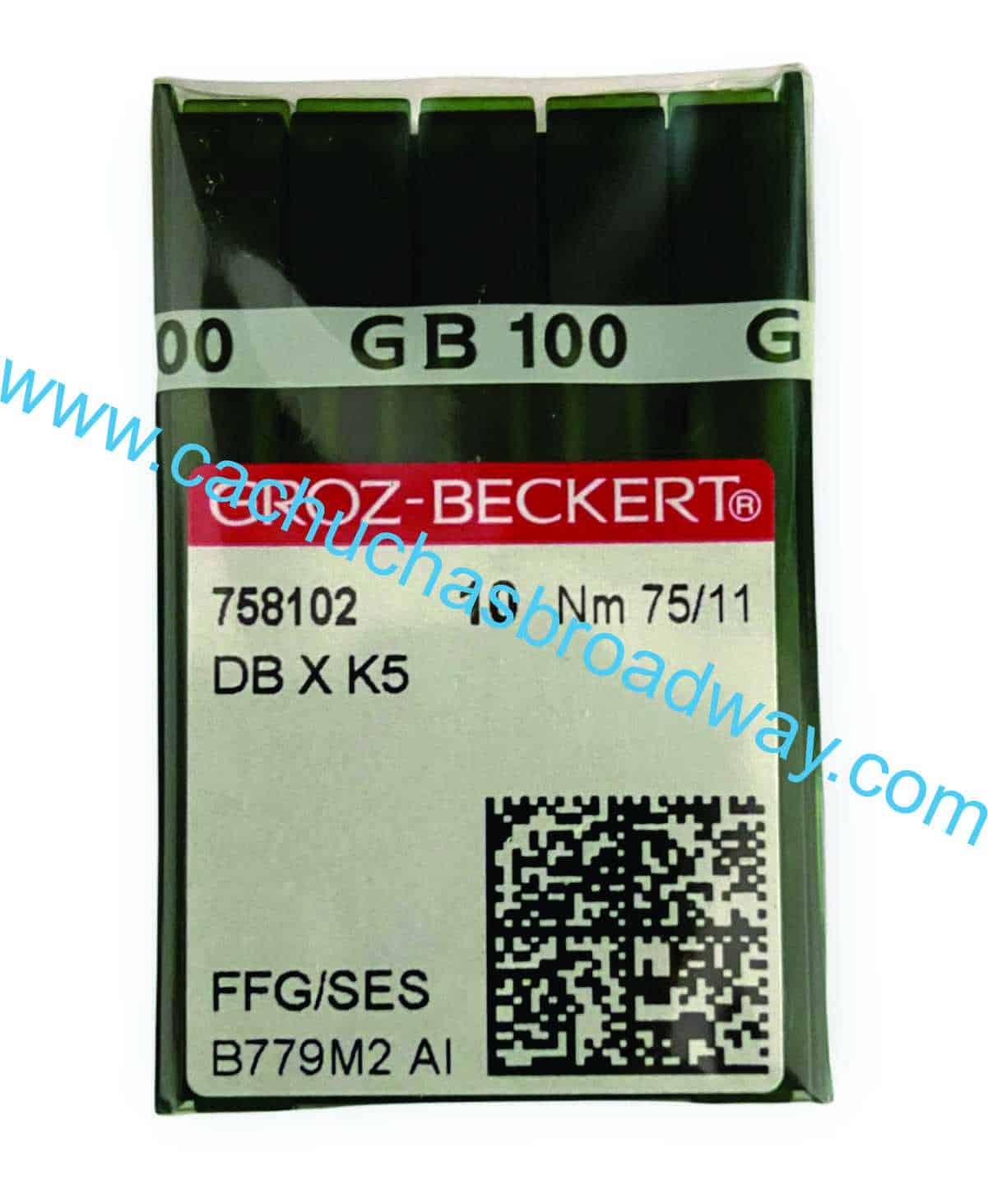 Agujas GROZ- BECKERT CACHUCHAS BROADWAY 4