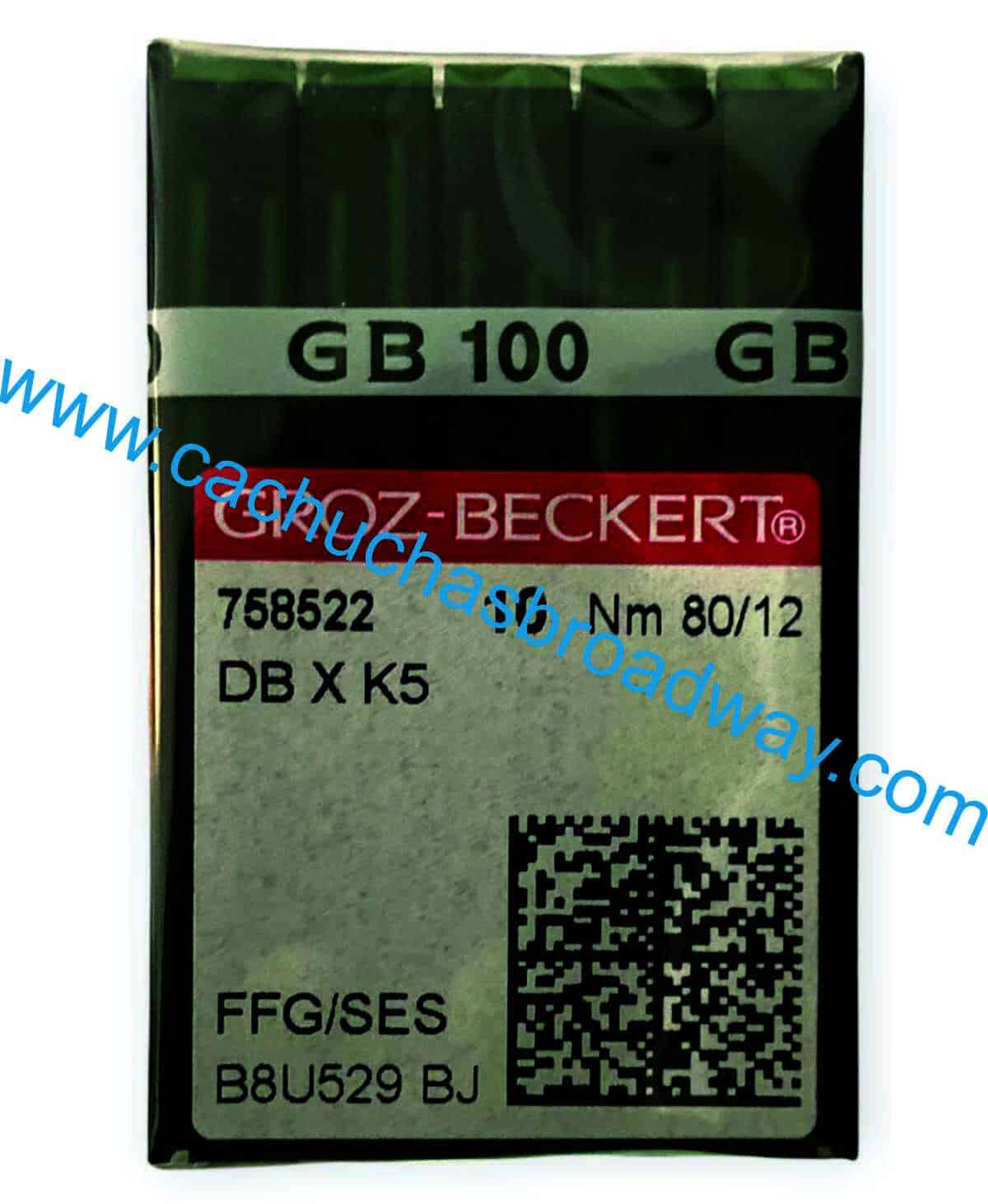 Agujas GROZ- BECKERT CACHUCHAS BROADWAY 5