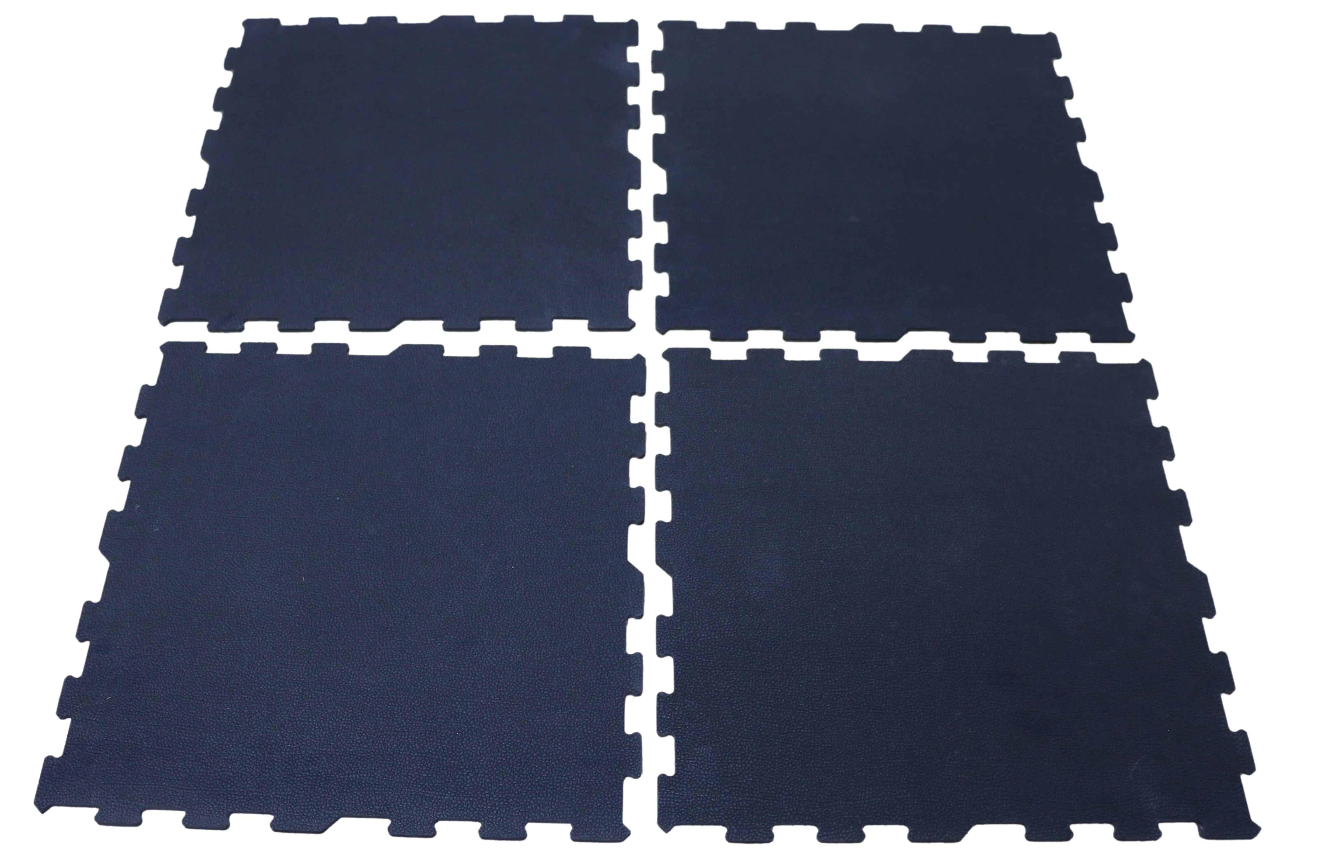 Tapetes de caucho para gimnasios ensamblables 50cm x 50cm