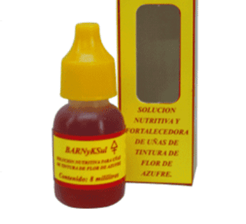 Tratamientos de uñas anti onicofagia con azufre en barniz