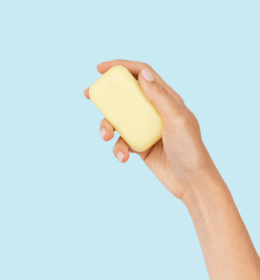 Jabón de azufre para aclarar manchas en la piel