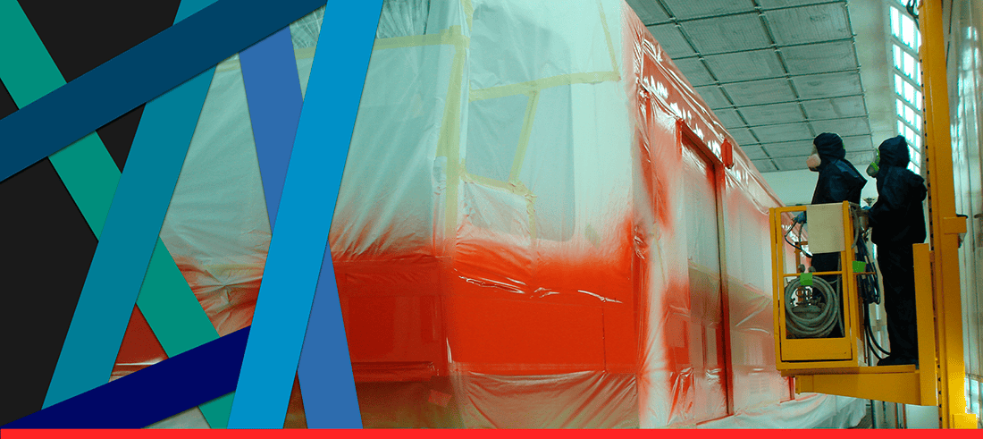 Pintura para transporte especializado