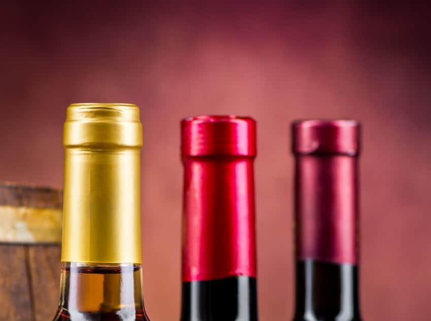 Cápsulas de estaño para botellas de vino personalizadas - 1