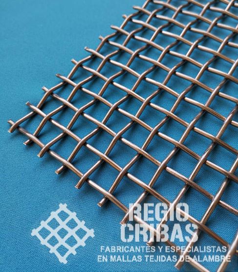 Mallas de acero tipo mesh inoxidable Regio Cribas 4