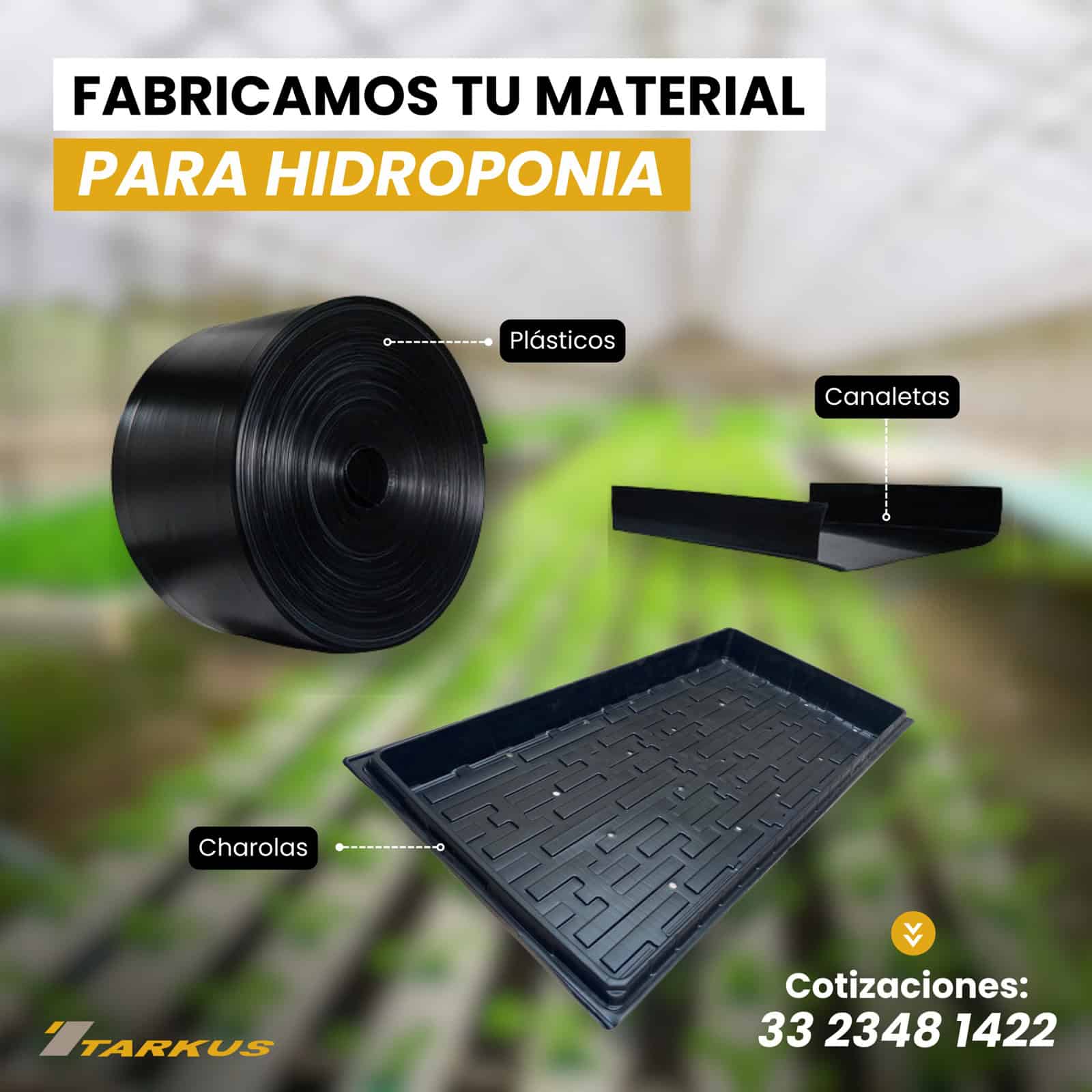 Canaleta hidropónica para invernadero y sistemas de cultivo - 3
