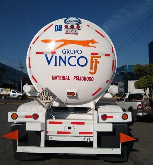 Autotanques para quimicos peligroso y no peligroso