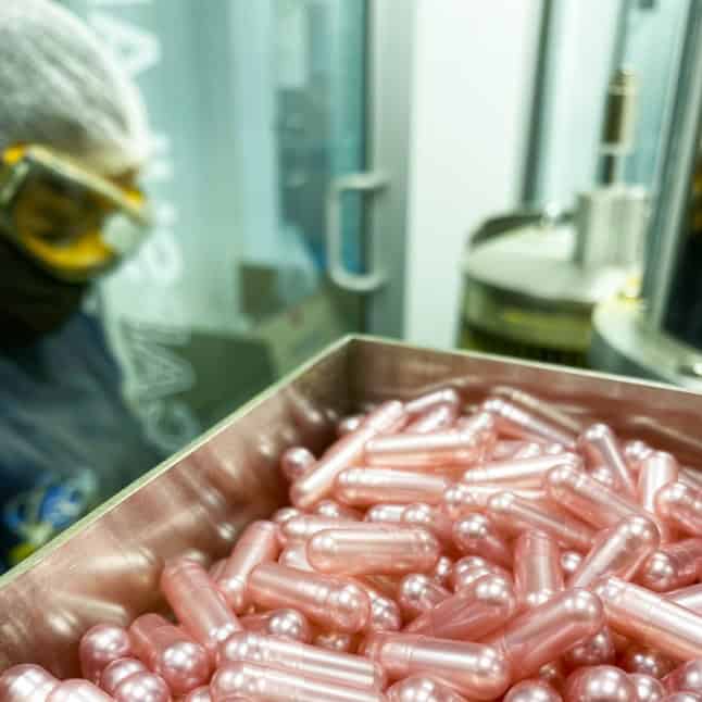 ENCAPSULADO DE SUPLEMENTOS ALIMENTICIOS