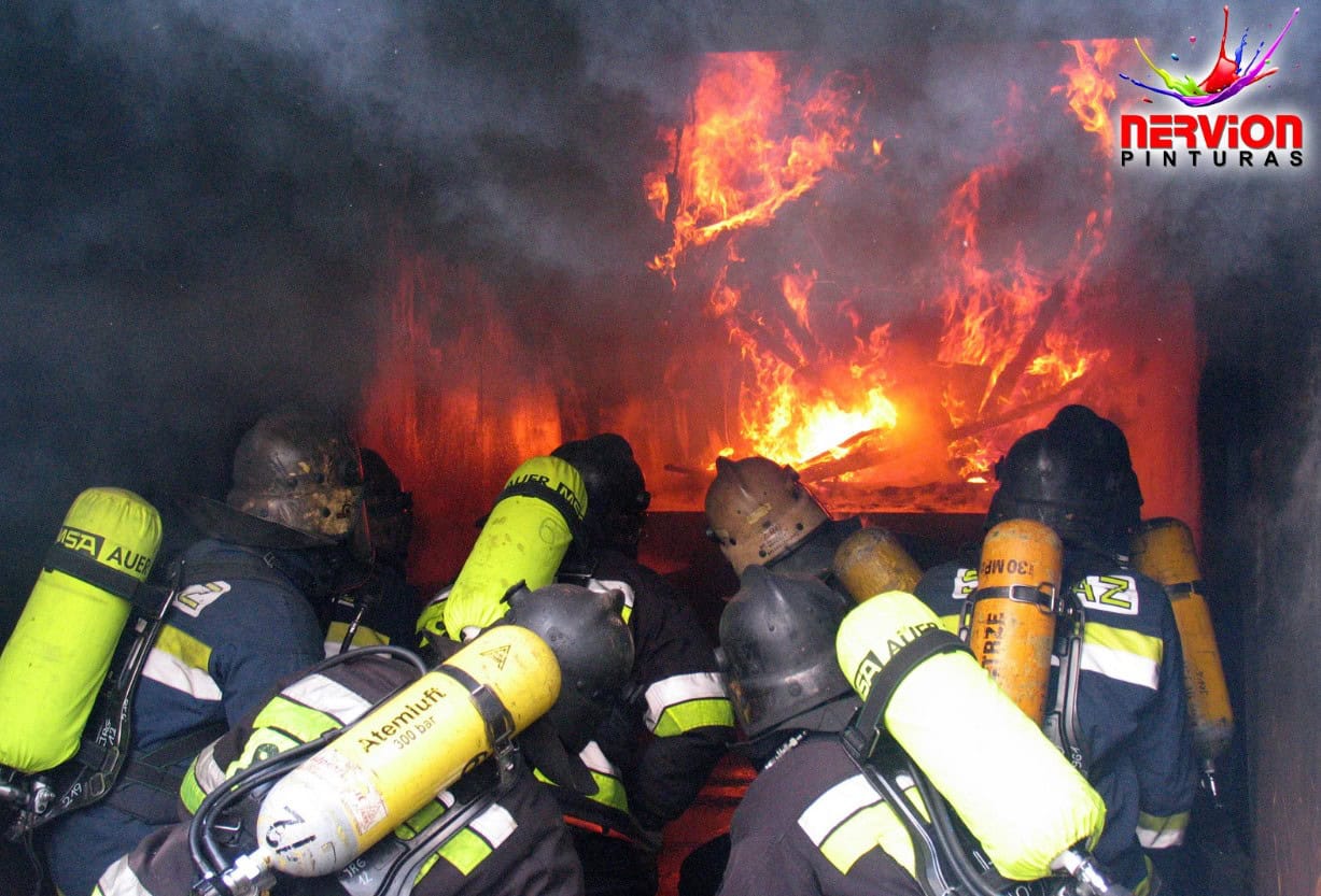 Pinturas intumescentes antifuego base agua y solvente Pinturas Nervión 2