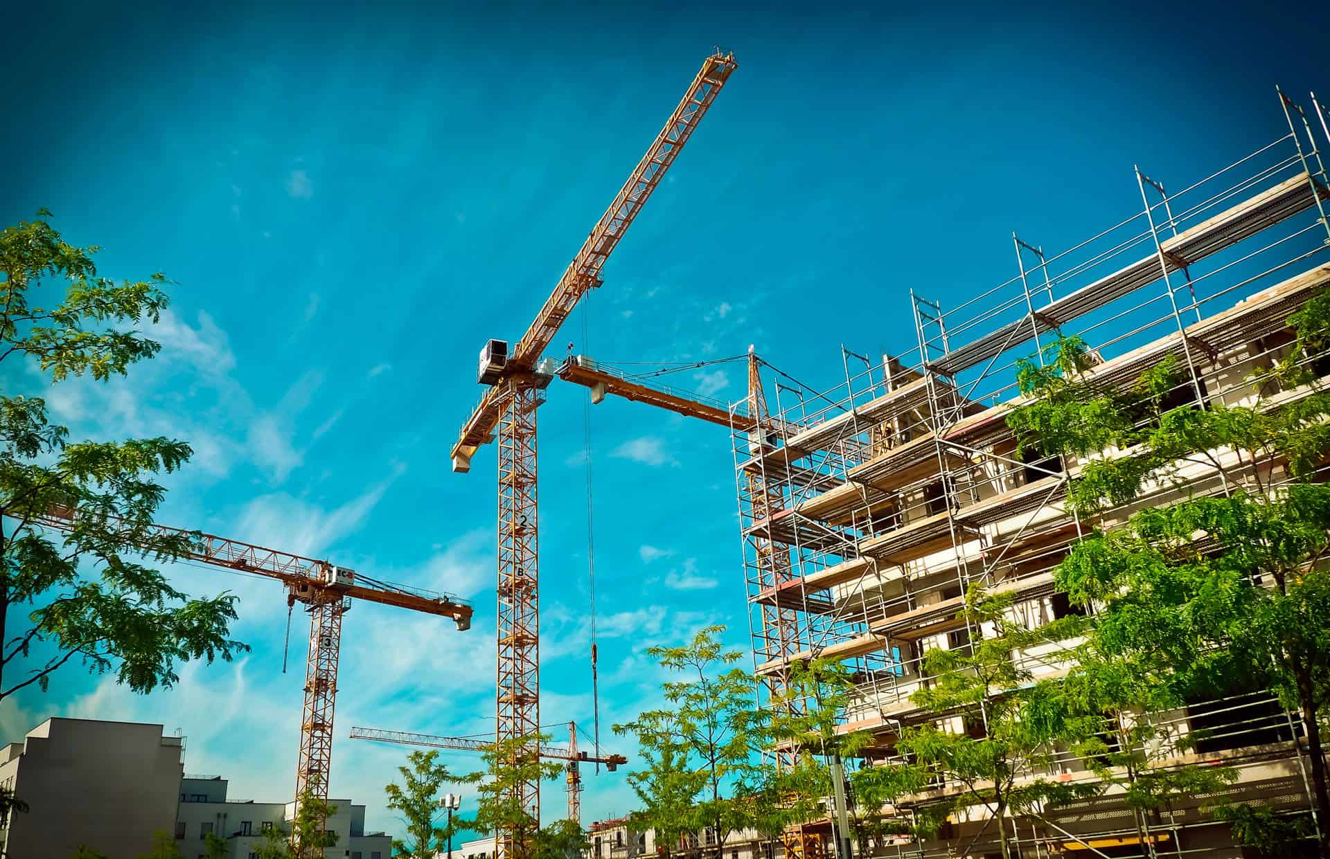 Grúas torre en renta para la zona del Bajío