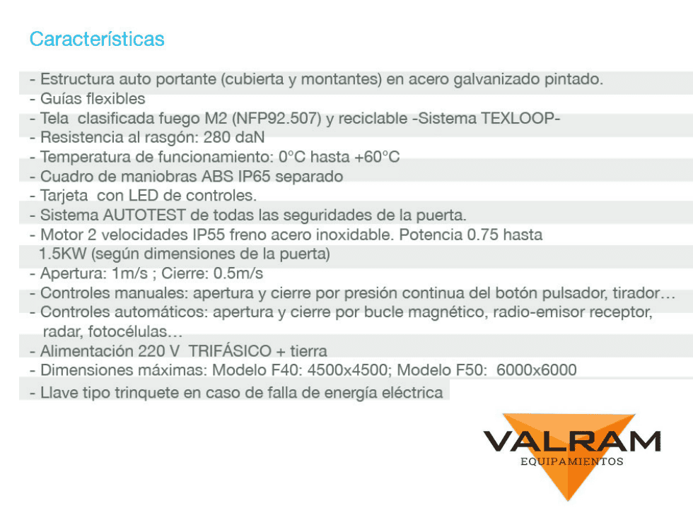 CARACTERISTICAS MERIK FOLD