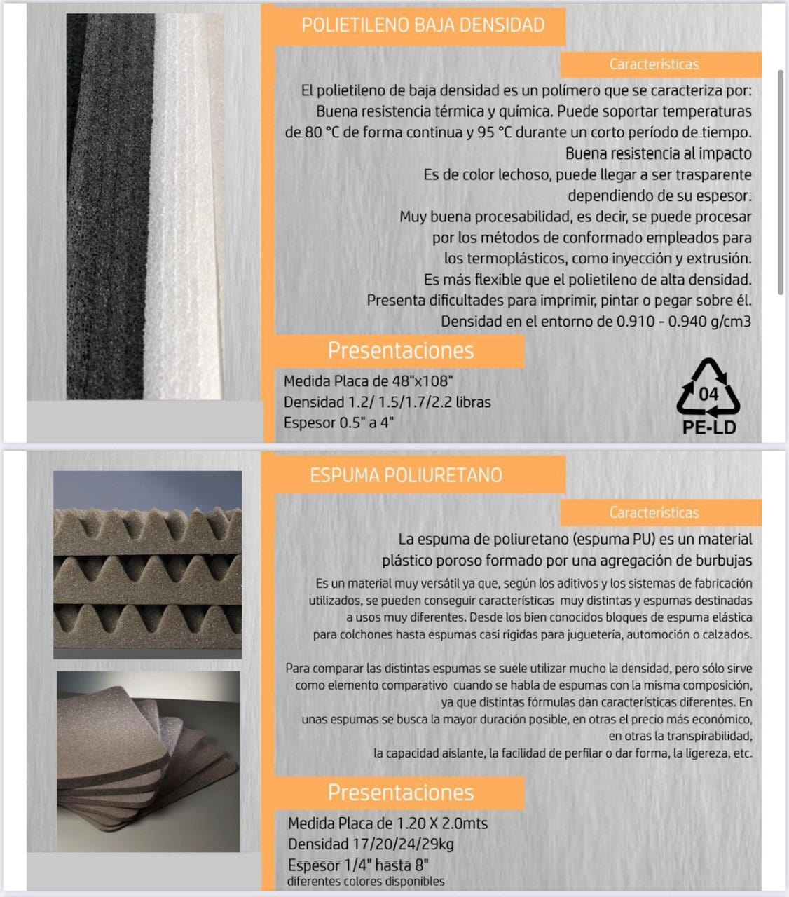 Aislantes acusticos de polifoam CINTASYS