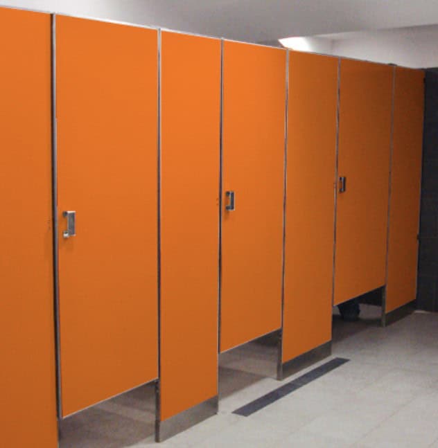 Mamparas para baños públicos Sanimodul de México - 2