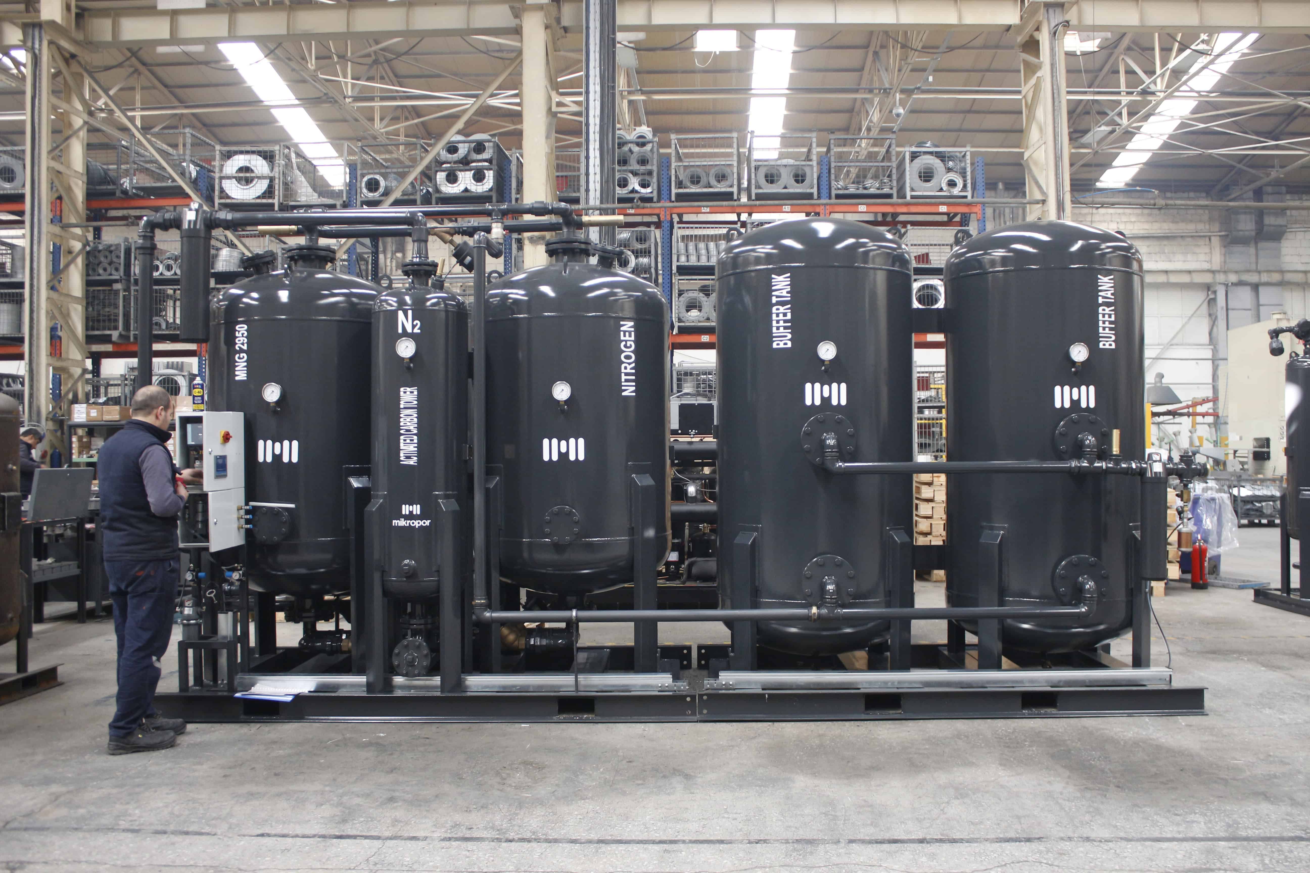 Generador de nitrógeno MNG 3. 