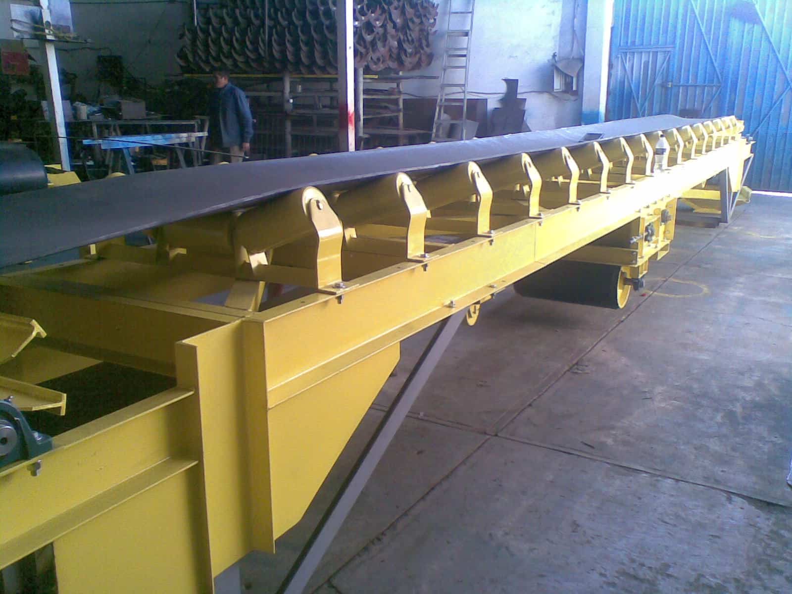 Bandas transportadoras a granel 20°
