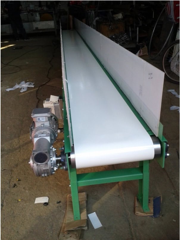 Bandas transportadoras para manejo de materiales