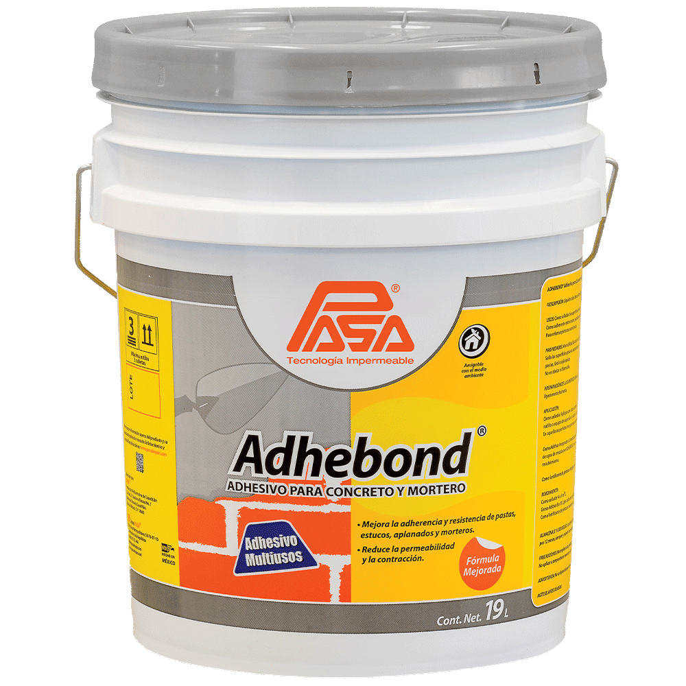 Adhesivos para concreto PASA® ADHEBOND fortificador de mezclas para Interiores