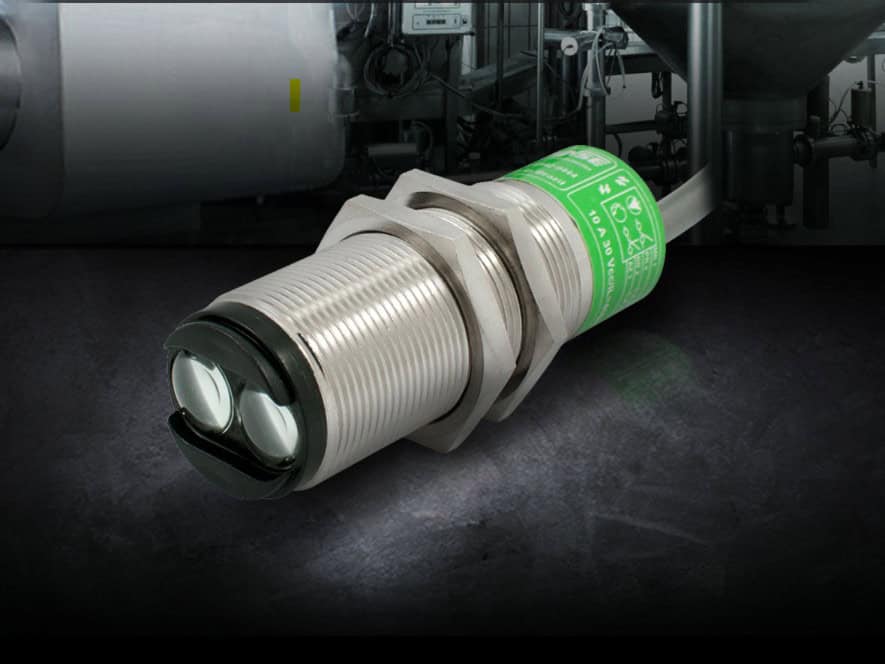 Sensores fotoeléctricos tubulares M30