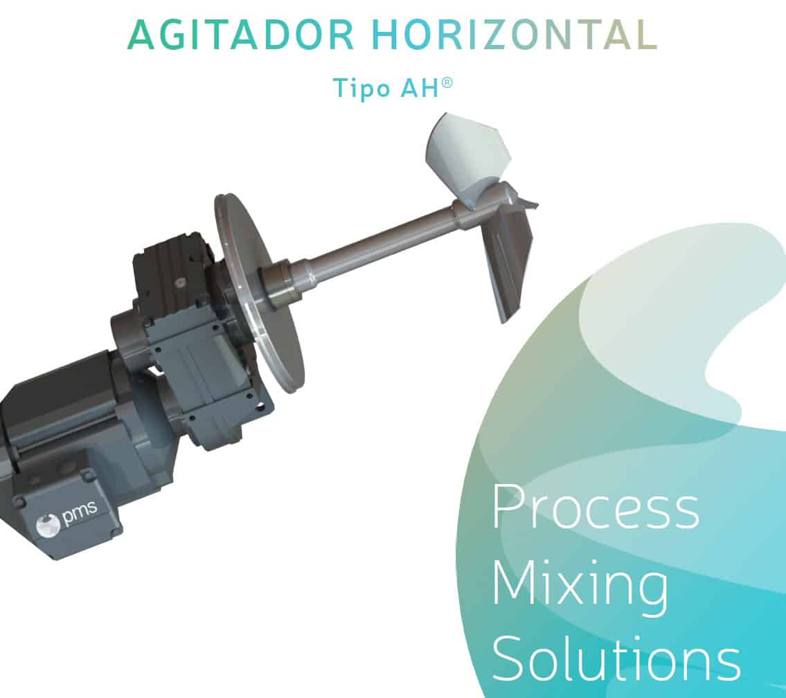 Agitadores para la industria alimentaria horizontales