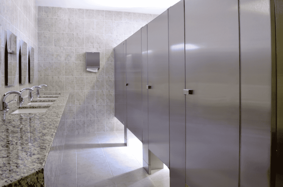 Mamparas para baño INSTITUCIONAL 4500 ACERO INOXIDABLE 30 - 2