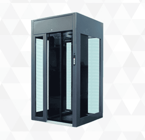 Esclusas de seguridad con detector de metales 