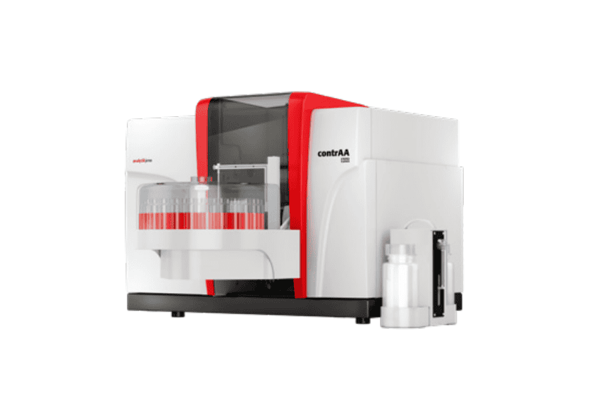 Espectrofotómetro para análisis de metales y materias sólidas
