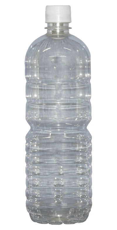 Botella PET anillada 1 L para agua