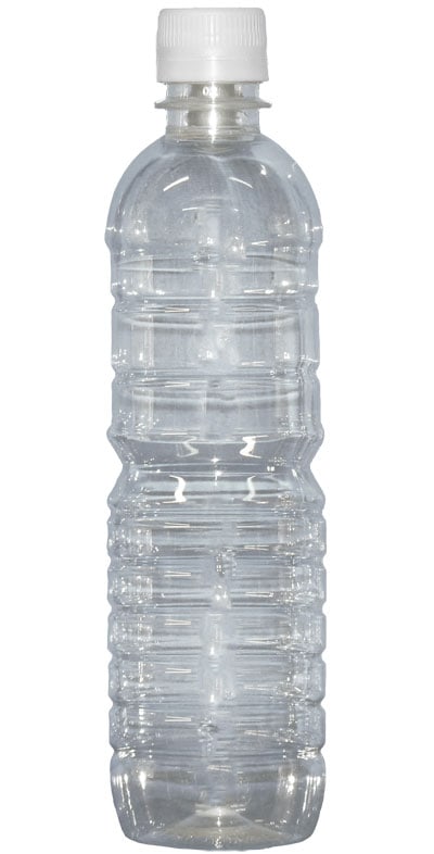 Botella PET anillada 500 ml para agua