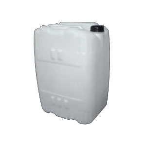 Tanques de plástico de 50 litros con tapón negro