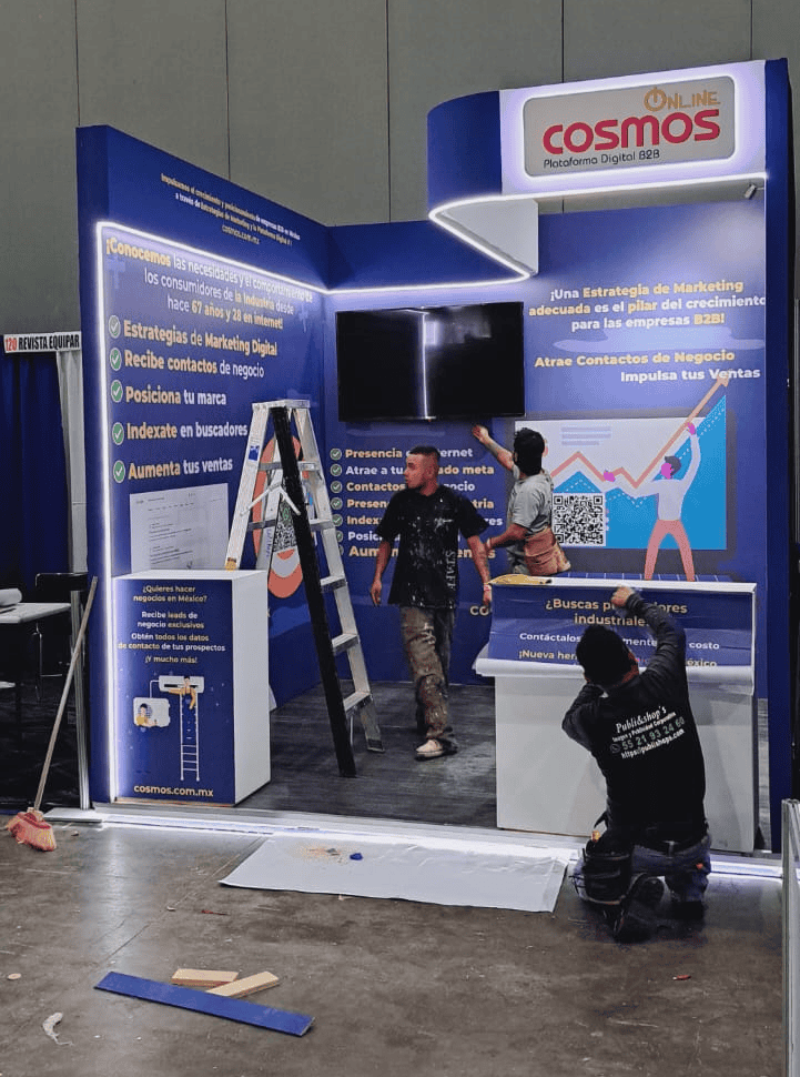 Montaje de Stands para Exposiciones en México - 1
