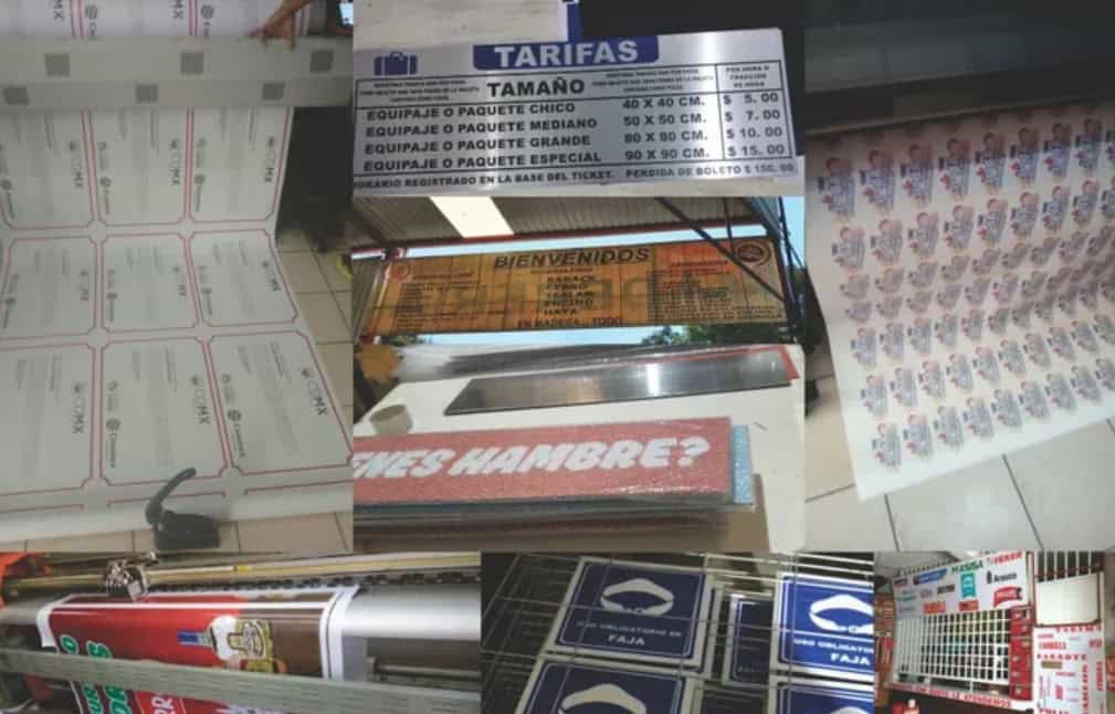 Impresión en Aluminio, PVC y Estireno