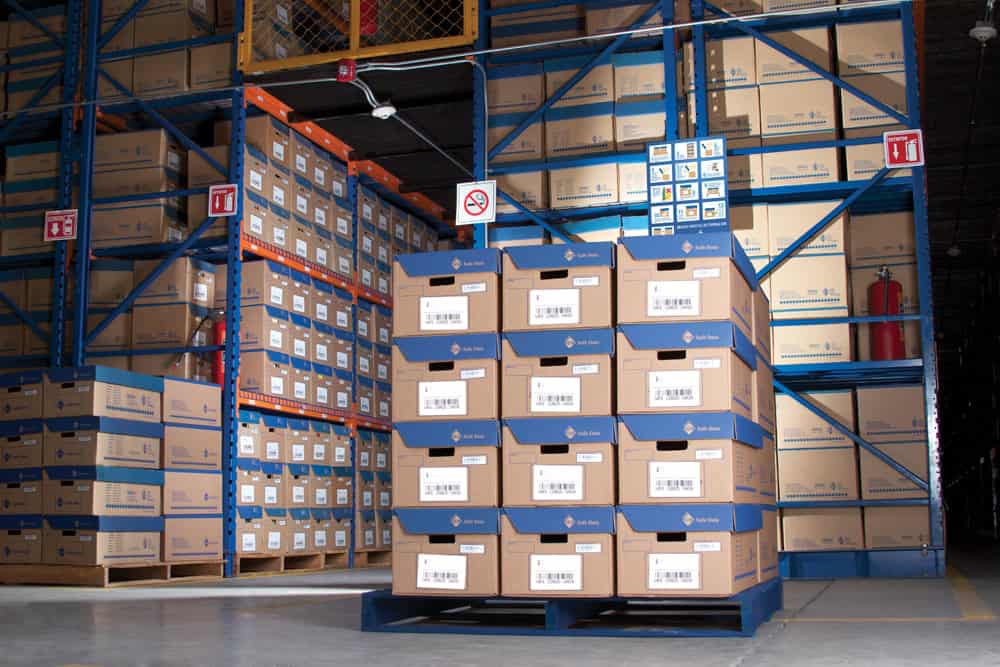 Almacenamiento de Archivos Físicos en Bodegas