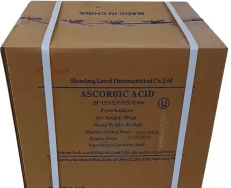 Ácido ascórbico CAS 50-81-7 100468