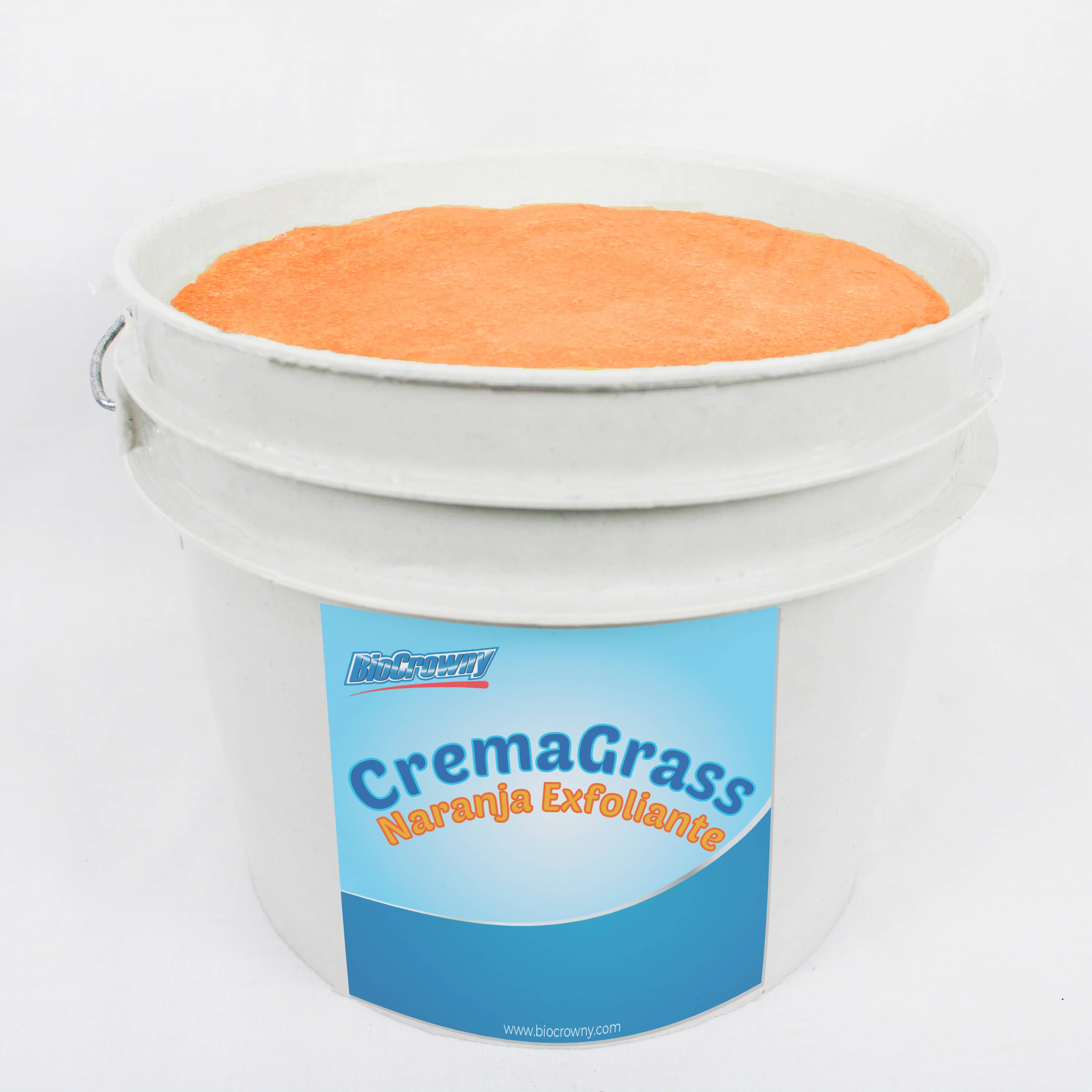 Crema desengrasante de naranja exfoliante