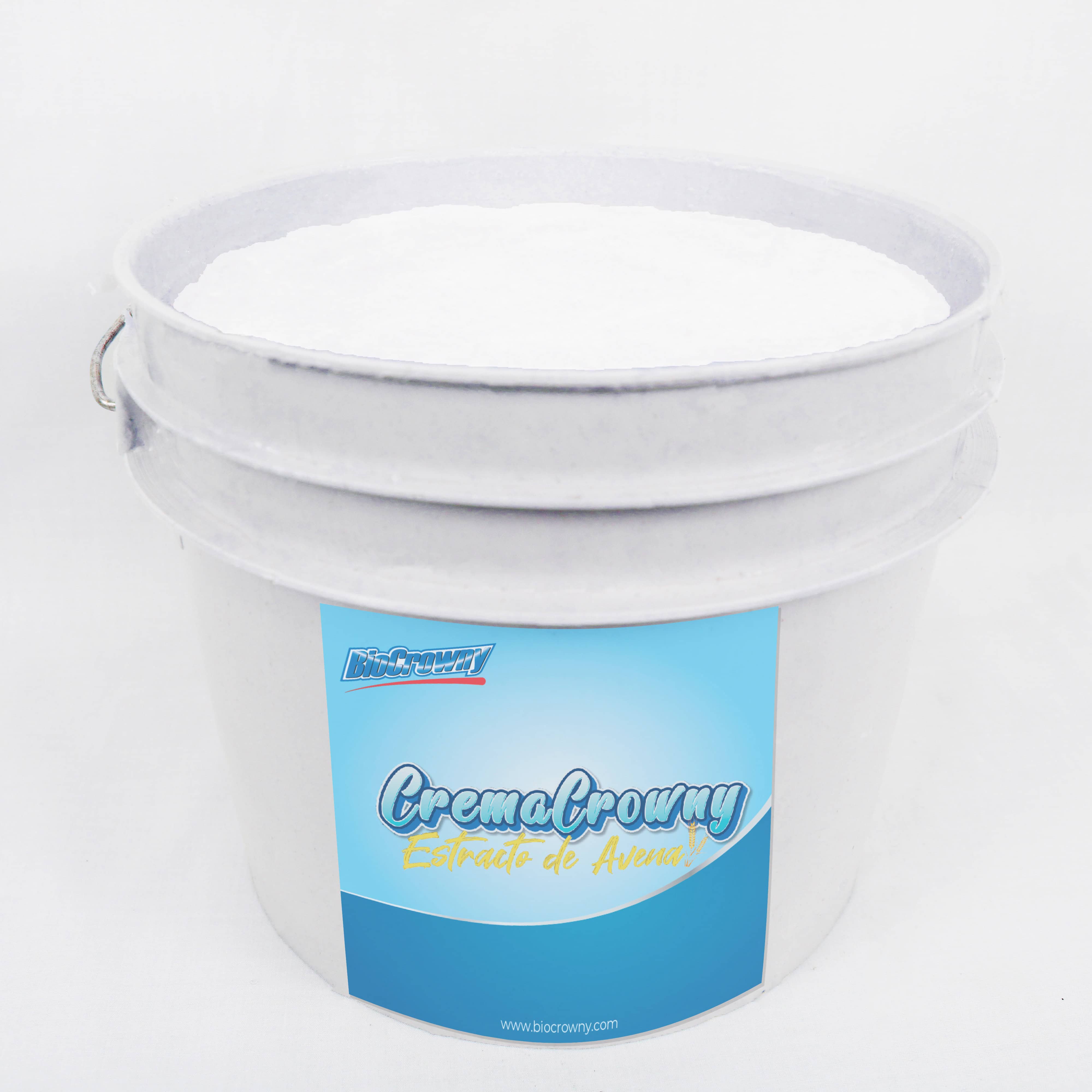 Crema con extracto de avena para uso corporal 