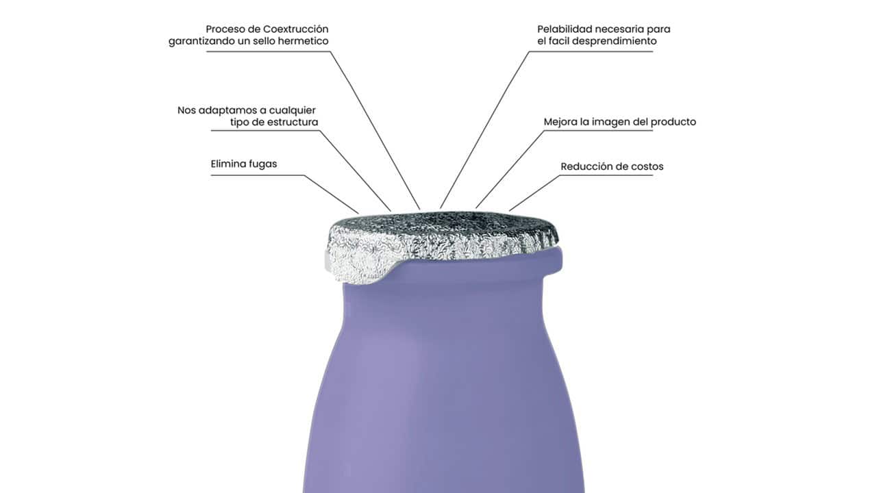 Foil de aluminio para Bebibles en Bobina 3