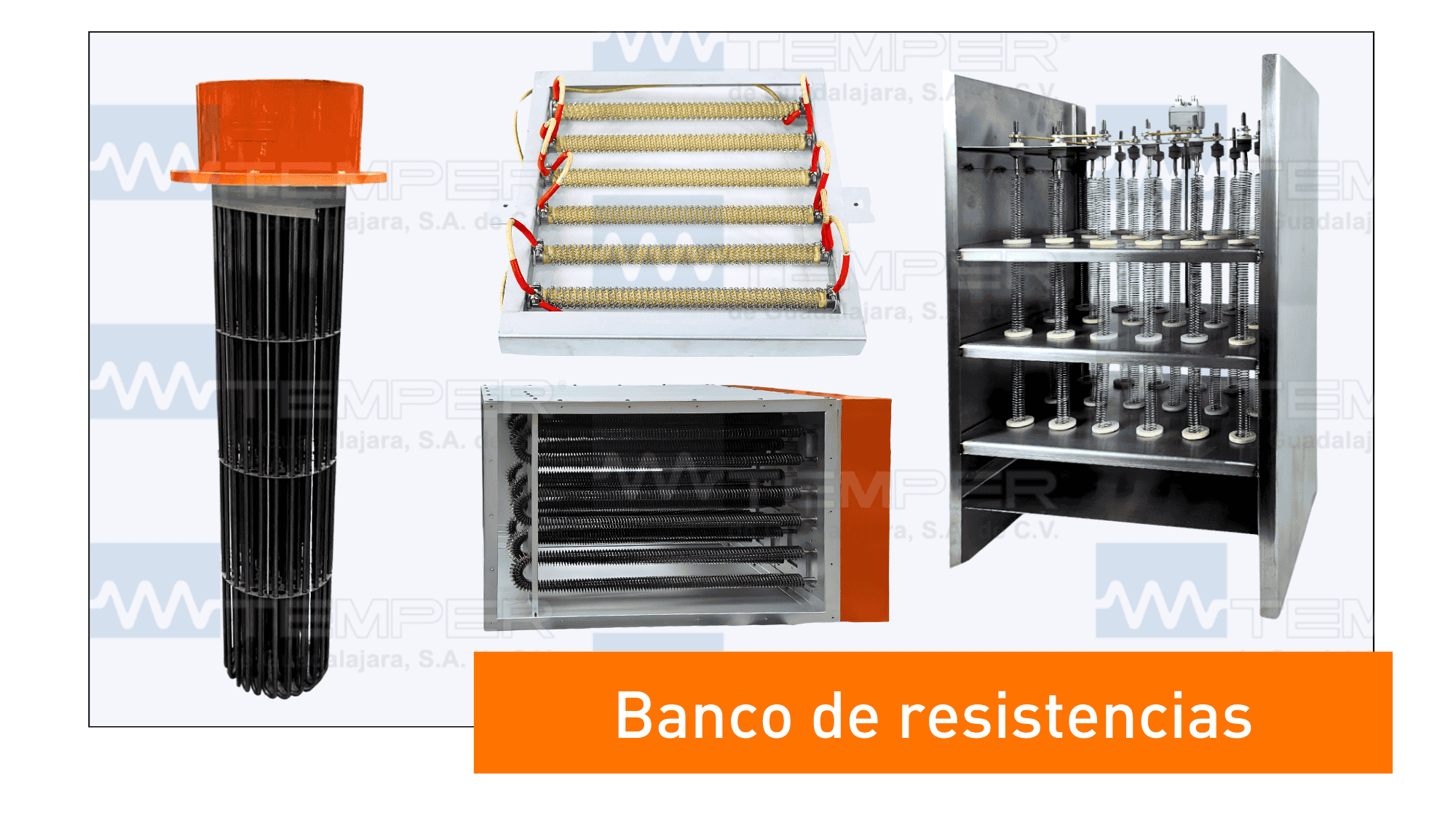 Bancos de resistencias eléctricas