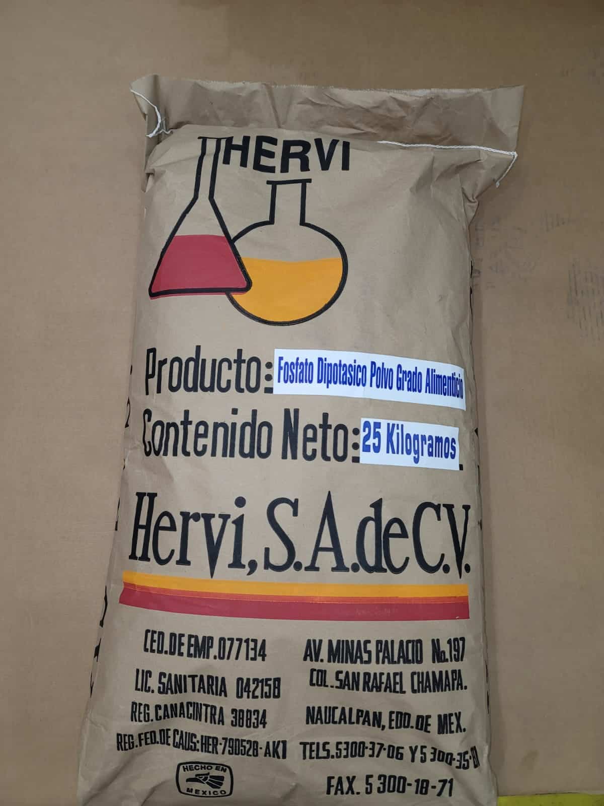 Fosfato de Potasio Dibasico (fosfato dipotásico) Sacos de 25 Kilos 1
