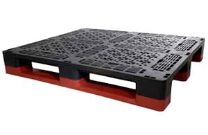 Tarima de plástico TEC para Racks Reproceso 120x100