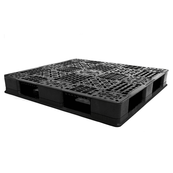 Tarima de plástico TEC Reforzada para Racks Antiderrapante 120x110