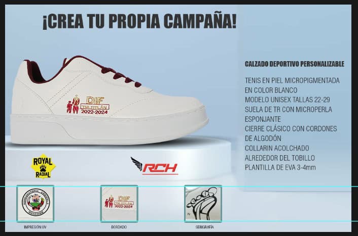 Tenis para Campañas Políticas - 3