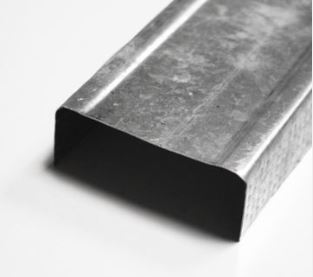 Canal metalico de amarre estructural
