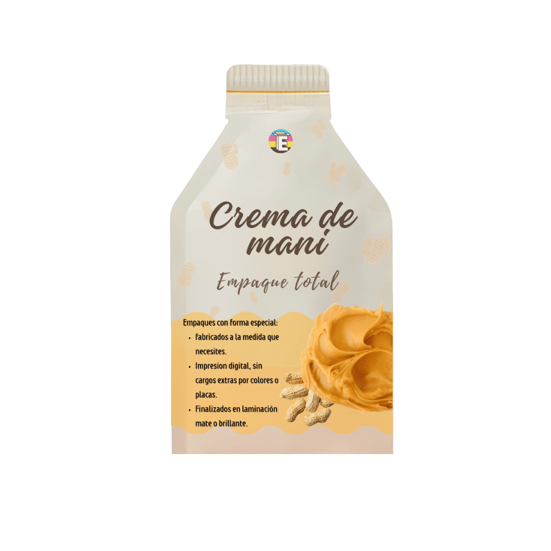 Sachet, Sachets para Crema de Cacahuate
