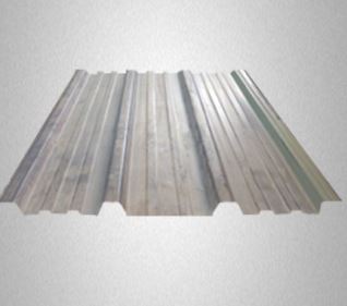 Lamina acanalada trapezoidal en acero