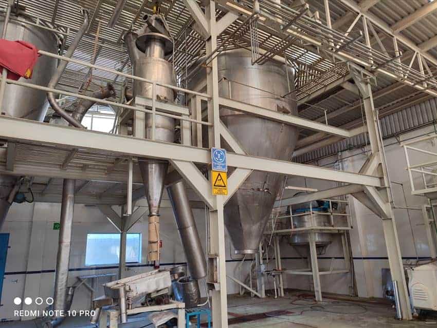 Maquila de secado por aspersión para alimentos 2