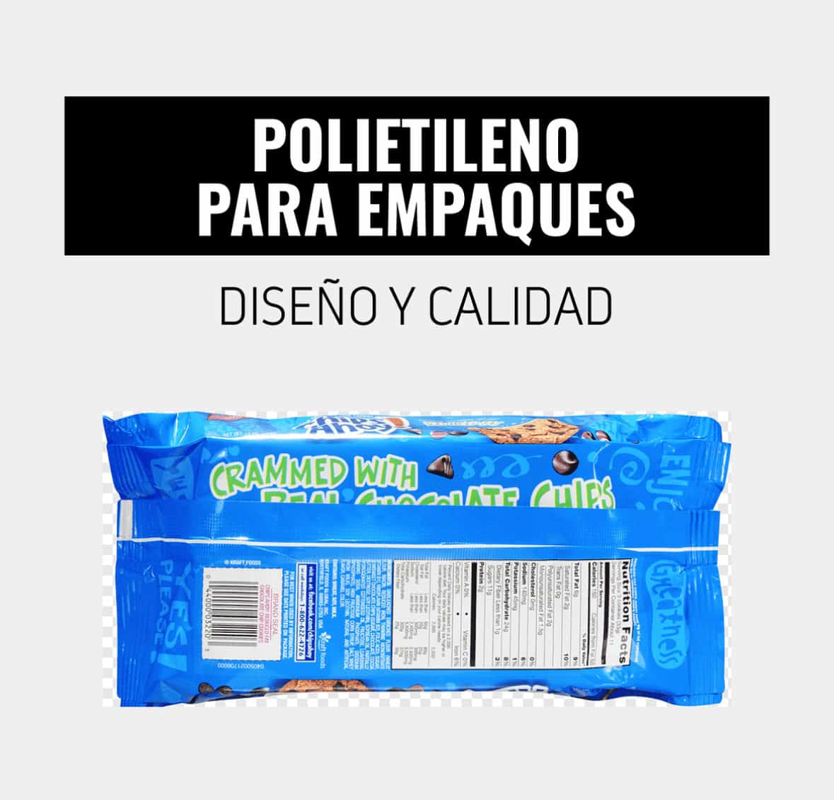 Empaques flexibles a la medida impresos